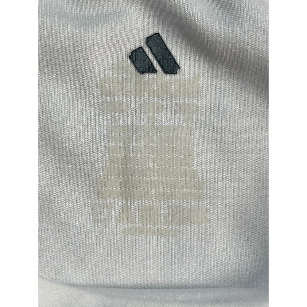 Adidas Michigan Wolverines Mens White Performance Graphic T-Shirt‎